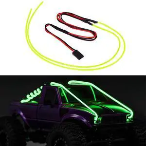 Universal Flexible RC LED Cuttable Lights strip for RC Cars SCX24 TRX4M FCX24 18 Green Universal Flexible RC LED Cuttable Lights strip for RC Cars SCX24 TRX4M FCX24 18 Green