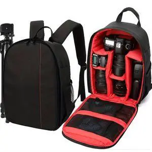 Camera Backpack Shoulder Bag Waterproof Case for Canon Nikon Sony DSLR Digital Camera Backpack Shoulder Bag Waterproof Case for Canon Nikon Sony DSLR Digital