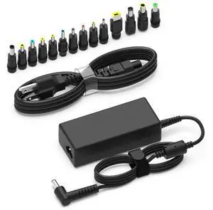 19V 3.42A DC Universal Laptop Charger Compatible with HP Lenovo Dell ASUS Gateway Acer Monitor 65W Power Supply Cord for Chromebook LG Monitor Samsung TV Spire Spin Toshiba Satellite Harmon Kardon