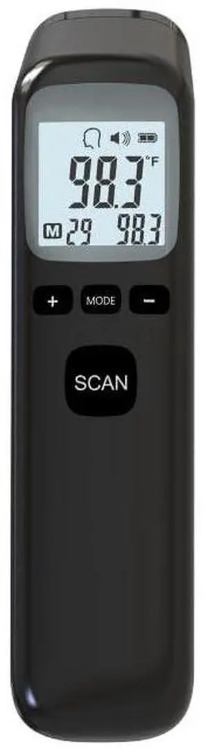 No Touch Thermometer for Adults, Medical Grade 3-1 Kids Accurate Digital Thermometers Black with Fever Alarm and Infrared Fast Reading Rechargeable Thermometer No Touch Thermometer for Adults, Medical Grade 3-1 Kids Accurate Digital Thermometers Black with Fever Alarm and Infrared Fast Reading Rechargeable Thermometer