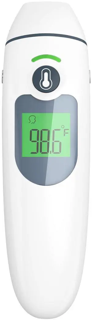 Thermometer for Kids and Adults, Accurate Digital Infant Thermometer, Fever Alarm & Silent Mode, 2 in 1 Forehead & Ear Mode Thermometer for Kids and Adults, Accurate Digital Infant Thermometer, Fever Alarm & Silent Mode, 2 in 1 Forehead & Ear Mode