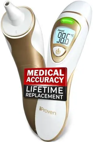 Pro Series | Ear Thermometer with Non-Touch Forehead Function | Superior Accuracy for Adults, Kids, Babies | Premium Digital Thermometer for Adults and All Ages Pro Series | Ear Thermometer with Non-Touch Forehead Function | Superior Accuracy for Adults, Kids, Babies | Premium Digital Thermometer for Adults and All Ages