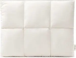 Puffy Laptop Sleeve 13 Inch 14 Inch, Quilted Puffer Laptop Carrying Case, Pillow Case Compatible with MacBook Air M4 2025 M3 M2 M1, MacBook Pro M5 M4 Pro/Max, Rice Puffy Laptop Sleeve 13 Inch 14 Inch, Quilted Puffer Laptop Carrying Case, Pillow Case Compatible with MacBook Air M4 2025 M3 M2 M1, MacBook Pro M5 M4 Pro/Max, Rice