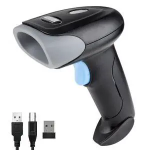 Wireless Barcode Scanner 1D QR Scanner Wireless Handheld Laser Bar Code Reader 3-in-1 with Bluetooth & 2.4G Wireless & USB Wired Works with iPad, Android Phone, iPhone, Laptop-U26 Wireless Barcode Scanner 1D QR Scanner Wireless Handheld Laser Bar Code Reader 3-in-1 with Bluetooth & 2.4G Wireless & USB Wired Works with iPad, Android Phone, iPhone, Laptop-U26