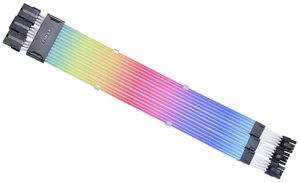 LIAN-LI Strimer Wireless GPU Triple 8 Pin Addressable RGB GPU Power Extension Cable - Wireless Controller NOT Included(Controller is required for use) LIAN-LI Strimer Wireless GPU Triple 8 Pin Addressable RGB GPU Power Extension Cable - Wireless Controller NOT Included(Controller is required for use)