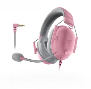 BlackShark V2 X Gaming Headset: 7.1 Surround Sound - 50mm Drivers - Memory Foam Cushion - 3.5mm Audio Jack - Quartz Pink BlackShark V2 X Gaming Headset: 7.1 Surround Sound - 50mm Drivers - Memory Foam Cushion - 3.5mm Audio Jack - Quartz Pink