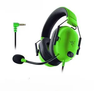 BlackShark V2 X Gaming Headset: 7.1 Surround Sound - 50mm Drivers - Memory Foam Cushion - 3.5mm Audio Jack - Green BlackShark V2 X Gaming Headset: 7.1 Surround Sound - 50mm Drivers - Memory Foam Cushion - 3.5mm Audio Jack - Green