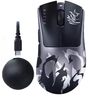 DeathAdder V4 Pro Niko Edition Wireless Gaming Mouse: 8Khz - 57g - Optical Scroll Wheel - Optical Switches Gen-4 - Focus Pro 45K Sensor Gen-2 DeathAdder V4 Pro Niko Edition Wireless Gaming Mouse: 8Khz - 57g - Optical Scroll Wheel - Optical Switches Gen-4 - Focus Pro 45K Sensor Gen-2