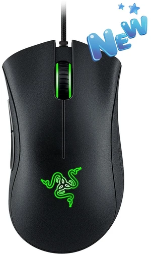 DeathAdder Essential 6400 DPI 4G Optical Esports Gaming Mouse: 5 Programmable Buttons - Mechanical Switches - 2.1m Braided Wire - Classic Black DeathAdder Essential 6400 DPI 4G Optical Esports Gaming Mouse: 5 Programmable Buttons - Mechanical Switches - 2.1m Braided Wire - Classic Black
