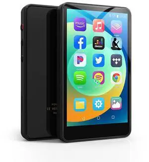 144GB Portable MP3 Player with Bluetooth and WiFi, 4IN Full-Color Touch MP3 & MP4 Music Player with Spotify, Amazon Music, YouTube,Tiktok,E-Book for Kids Up to 1TB 144GB Portable MP3 Player with Bluetooth and WiFi, 4IN Full-Color Touch MP3 & MP4 Music Player with Spotify, Amazon Music, YouTube,Tiktok,E-Book for Kids Up to 1TB