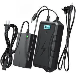 Battery Pack for Reclining Furniture, Wireless Backup Charger with LCD Display, 2500mAh Rechargeable Battery for Electric Recliner, Couch, Power Sofa, Lift Chair- Fits 2-Pin Motion Furniture