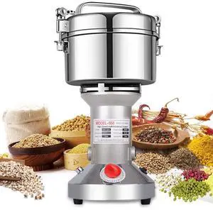 Electric herb Grinder 550g High Speed Electric Stainless Steel Spice Flour Mill Herb Grinder Powder Machine for Dry Food Grin Electric herb Grinder 550g High Speed Electric Stainless Steel Spice Flour Mill Herb Grinder Powder Machine for Dry Food Grin