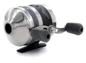 Wolfman Spincast Bowfishing Reel BL40 BL25 with Fishing Reel Seat, Left/Right Reversible Handle, Fishing Accessories (Fishing Reel Only (BL25))