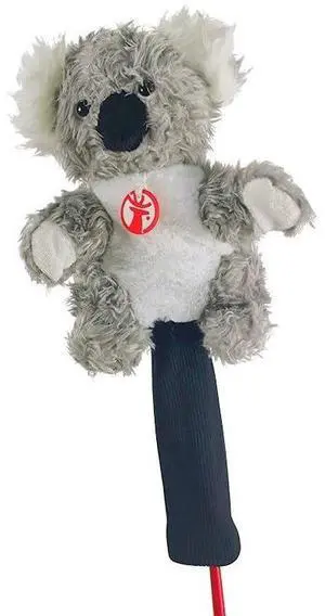 wolfman Golf Club Covers Driver Headcover Funny Cute Animal Golf Club Covers Stylish Protection for Clubs Golf Gear Driver for Men/Women/Youth (Koala)