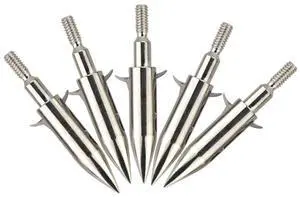 SHARROW Archery 6/12 PCS Broadheads 160 Grain Hunting Arrowheads Screw-in Arrow Heads Arrow Tips Compatible with Traditional Bows Recurve Bow and Compound Bow (arrowheads, 12 pcs)