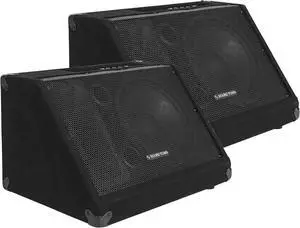 2-Pack Powered DJ PA Stage Monitor Speakers 10 300W with Compression Driver for Live Sound, Bar, Church (METIS-10MPW-PAIR) 2-Pack Powered DJ PA Stage Monitor Speakers 10 300W with Compression Driver for Live Sound, Bar, Church (METIS-10MPW-PAIR)