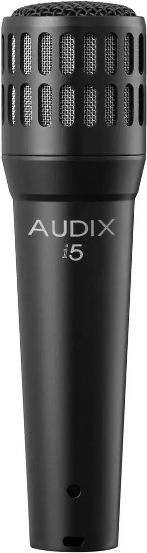 i5 Dynamic Instrument Microphone: Pro Snare Mic/Guitar Amp Microphone - Black i5 Dynamic Instrument Microphone: Pro Snare Mic/Guitar Amp Microphone - Black