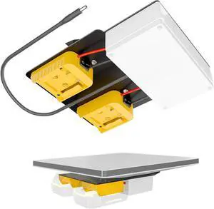 Starlink Mini Battery Adapter Compatible with De.Walt Battery, Small and Portable Starlink Mini Mounting Kit Starlink Mini Battery Adapter Compatible with De.Walt Battery, Small and Portable Starlink Mini Mounting Kit