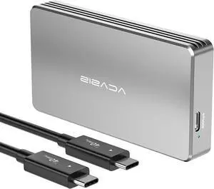 40Gbps M.2 NVMe SSD Enclosure with Aluminum Housing, No Noise M.2 Enclosure Compatible Thunderbolt5/4/3/USB4/3.2/3.1/3.0/2.0,NVMe ssd Enclosure for MacBook Air /Pro Support 2280/2260/2242/2230 40Gbps M.2 NVMe SSD Enclosure with Aluminum Housing, No Noise M.2 Enclosure Compatible Thunderbolt5/4/3/USB4/3.2/3.1/3.0/2.0,NVMe ssd Enclosure for MacBook Air /Pro Support 2280/2260/2242/2230