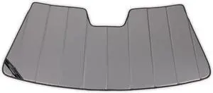 UVS100 Custom Sunscreen for 2014-19 Silverado/Sierra 1500 (2019 Classic) & 2015-19 2500/3500 Without Lane Departure Warning System - Silver UVS100 Custom Sunscreen for 2014-19 Silverado/Sierra 1500 (2019 Classic) & 2015-19 2500/3500 Without Lane Departure Warning System - Silver