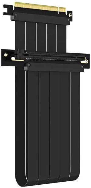 400mm PCIe 4.0 X16 Riser Cable for PCIe 4.0/3.0 GPUs, Such as GeForce RTX 40/30 Series and Radeon RX7000/RX6000 Series, etc 400mm PCIe 4.0 X16 Riser Cable for PCIe 4.0/3.0 GPUs, Such as GeForce RTX 40/30 Series and Radeon RX7000/RX6000 Series, etc