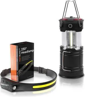 Night Buddy LED Headlamp Rechargeable Flashlight for Adults Camping Essentials Backpacking Lights 4X Brighter Other Headlight Headband Lamp 5 Light Modes Hiking Gear Must Haves (Headlamp + Lantern) Night Buddy LED Headlamp Rechargeable Flashlight for Adults Camping Essentials Backpacking Lights 4X Brighter Other Headlight Headband Lamp 5 Light Modes Hiking Gear Must Haves (Headlamp + Lantern)