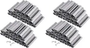 3000Pcs M Nails M Clips Professional Upholstery Hog Rings M Staples for Type M Hog Nail Ring Pliers Assortment Kit Fence Fastening (Pack of 2) 3000Pcs M Nails M Clips Professional Upholstery Hog Rings M Staples for Type M Hog Nail Ring Pliers Assortment Kit Fence Fastening (Pack of 2)