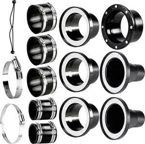 Magnetic Dust Collection Fittings Kit for 4" & 2.5" Hoses, Quick Connect Dust Collector Hose Adapter Set for Woodworking Machines, Shop Vac, Table Saw, Sander, Planer Magnetic Dust Collection Fittings Kit for 4" & 2.5" Hoses, Quick Connect Dust Collector Hose Adapter Set for Woodworking Machines, Shop Vac, Table Saw, Sander, Planer