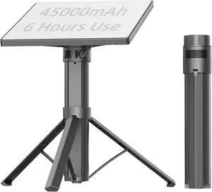 Starlink Mini Battery Pack, 6-Hour Runtime, 166Wh/45000mAh, Starlink Mini Power Stand with Integrated Tripod, Built-in Type-C Fast Charging for Outdoor & Remote Work, IP67 Waterproof Starlink Mini Battery Pack, 6-Hour Runtime, 166Wh/45000mAh, Starlink Mini Power Stand with Integrated Tripod, Built-in Type-C Fast Charging for Outdoor & Remote Work, IP67 Waterproof
