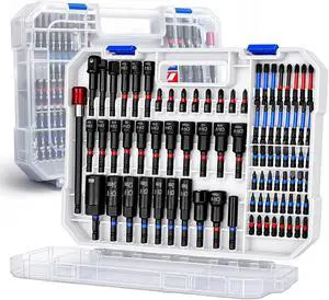 80-Piece Magnetic Impact Nut Driver Set, SAE & Metric Drill Bit Socket Set with Universal Sockets, Wing Nut Drivers, Adapters & Bit Holder for Power Drill, Impact Driver, Auto & Home Repair 80-Piece Magnetic Impact Nut Driver Set, SAE & Metric Drill Bit Socket Set with Universal Sockets, Wing Nut Drivers, Adapters & Bit Holder for Power Drill, Impact Driver, Auto & Home Repair