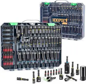 Magnetic Socket Set for Power Drill, Nut Driver Bit Set with Socket Adapters, Quick Release Extension, Universal Socket, Bit Holder, SAE Metric Sizes and Storage Case Magnetic Socket Set for Power Drill, Nut Driver Bit Set with Socket Adapters, Quick Release Extension, Universal Socket, Bit Holder, SAE Metric Sizes and Storage Case