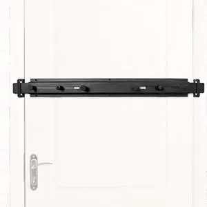 Door Bar Lock - Patented Door Barricade Security Bar - Home Safety Improvement, Door Reinforcement, Childproof, Break-in Prevention - Premium Grade Steel Door Mount for 26''-37'' Wide Doors Door Bar Lock - Patented Door Barricade Security Bar - Home Safety Improvement, Door Reinforcement, Childproof, Break-in Prevention - Premium Grade Steel Door Mount for 26''-37'' Wide Doors