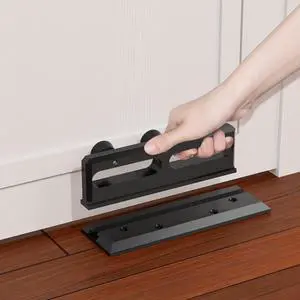 Door Security Bar, French Security Door Brace, Security Door Barricade, Withstands 3000 Lbs, Prevents Entry Burglaries Home Invasions Door Security Bar, French Security Door Brace, Security Door Barricade, Withstands 3000 Lbs, Prevents Entry Burglaries Home Invasions
