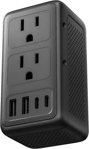 2000W 220V to 110V Voltage Converter US to Europe for Hair Dryer, Converter for European Travel, Travel Adapter with 2 USB A and 2 USB C Ports 2000W 220V to 110V Voltage Converter US to Europe for Hair Dryer, Converter for European Travel, Travel Adapter with 2 USB A and 2 USB C Ports