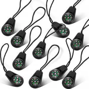 200 Pack Mini Survival Compass Outdoor Camping Hiking Pocket Compass Mini Compass for Paracord Bracelet Necklace Key Chain Outdoor Activities Accessory 200 Pack Mini Survival Compass Outdoor Camping Hiking Pocket Compass Mini Compass for Paracord Bracelet Necklace Key Chain Outdoor Activities Accessory