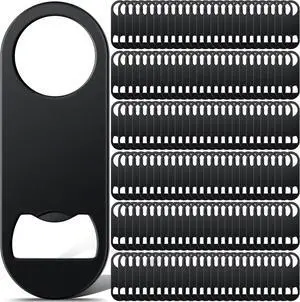 Bottle Openers Stainless Steel Flat Bottle Opener Bulk 3.4 x 1.3 Inches Bartender Beer Key Soda Can Mini Speed for Kitchen, Bar or Restaurant(Black,150 Pcs) Bottle Openers Stainless Steel Flat Bottle Opener Bulk 3.4 x 1.3 Inches Bartender Beer Key Soda Can Mini Speed for Kitchen, Bar or Restaurant(Black,150 Pcs)