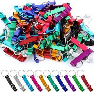 200 Pcs Colored Aluminum Bottle Opener Keychain Bulk, Claw Soda Beverage Beer Bottle Opener Unisex Metal Personalized Keychains Openers for Kitchen Restaurant Bar Wedding Home Party 200 Pcs Colored Aluminum Bottle Opener Keychain Bulk, Claw Soda Beverage Beer Bottle Opener Unisex Metal Personalized Keychains Openers for Kitchen Restaurant Bar Wedding Home Party