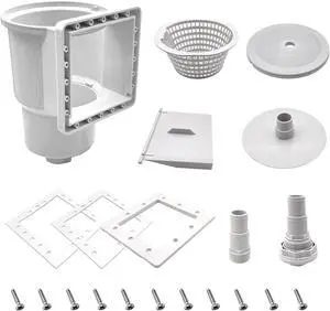 Above Ground Pool Skimmer,Thru-Wall Skimmer,Above Ground Pool SkimmerWith AccessoriesOpening Width 6 Inches,Compatible With All Standard Pool Wall Openings,Replace SP1091LX Above Ground Pool Skimmer Above Ground Pool Skimmer,Thru-Wall Skimmer,Above Ground Pool SkimmerWith AccessoriesOpening Width 6 Inches,Compatible With All Standard Pool Wall Openings,Replace SP1091LX Above Ground Pool Skimmer