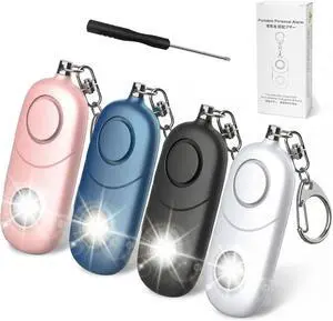Personal Alarm for Women Keychain Alarm: 135dB Emergency Keychain Siren with Strobe Light Loud Siren for Women Kids Students Seniors Emergency Self-Defense for Night Sports Personal Alarm for Women Keychain Alarm: 135dB Emergency Keychain Siren with Strobe Light Loud Siren for Women Kids Students Seniors Emergency Self-Defense for Night Sports