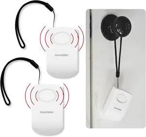 Door Handle Alarm with 130dB Vibration Triggered Portable Door Alarms When Opened - Perfect for Kids, Toddler, Elderly, Hotel, Travel, Bedroom (2 Pack Door Security) Door Handle Alarm with 130dB Vibration Triggered Portable Door Alarms When Opened - Perfect for Kids, Toddler, Elderly, Hotel, Travel, Bedroom (2 Pack Door Security)