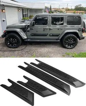 Car Door Protector Side Door Anti-Collision Board Strip Fits for Jeep Wrangler JK JL Gladiator JT 4Doors 2007-2023 Door Guards for Cars Car Door Protector Side Door Anti-Collision Board Strip Fits for Jeep Wrangler JK JL Gladiator JT 4Doors 2007-2023 Door Guards for Cars