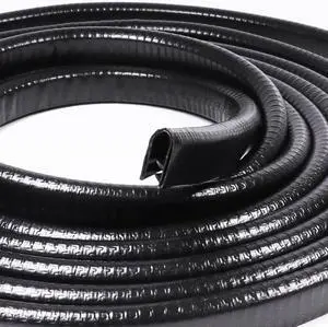 25Feet Edge Trim Rubber U Channel Strip with Metal Car Door Edge Protector Fit Gap 3/64inchto 1/4inch, Automotive Door Seal Strip Trim Black,1/2inch X 3/8inch 25Feet Edge Trim Rubber U Channel Strip with Metal Car Door Edge Protector Fit Gap 3/64inchto 1/4inch, Automotive Door Seal Strip Trim Black,1/2inch X 3/8inch