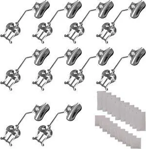 10PCS Trombone Lyre Clip on, Metal Sheet Music Clip Clamp- On Holder, Sheet Trombone Music Score Clamp, Generic Marching Lyre, Wind Instrument Sheet Music Stand 10PCS Trombone Lyre Clip on, Metal Sheet Music Clip Clamp- On Holder, Sheet Trombone Music Score Clamp, Generic Marching Lyre, Wind Instrument Sheet Music Stand