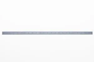 Flexible 24-Inch Machinist's Rule, High-Carbon Steel, Markings of 1/10", 1/100", 0.5mm, 1mm, Suitable for CNC Operators and Engineers, Decimal Inch and Metric Systems, Made in USA Flexible 24-Inch Machinist's Rule, High-Carbon Steel, Markings of 1/10", 1/100", 0.5mm, 1mm, Suitable for CNC Operators and Engineers, Decimal Inch and Metric Systems, Made in USA