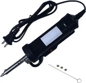 30W 120V Electric Vacuum Solder Sucker Portable Repairing Iron Tool, Desoldering Pump Iron Soldering Tools,Automatic Suction tin Tools (Size:US Plug) 30W 120V Electric Vacuum Solder Sucker Portable Repairing Iron Tool, Desoldering Pump Iron Soldering Tools,Automatic Suction tin Tools (Size:US Plug)