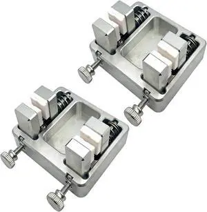Heavy-Duty Aluminum Welding Clamp, Welding Soldering Station Wire Clamp Fixture Bracket Table Temperature-Resistant Jaw for Circuit Board Mounting, Soldering Wire Clamp (2) Heavy-Duty Aluminum Welding Clamp, Welding Soldering Station Wire Clamp Fixture Bracket Table Temperature-Resistant Jaw for Circuit Board Mounting, Soldering Wire Clamp (2)