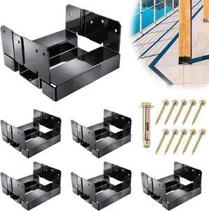 6x6 Post Base for Concrete Heavy Duty Galvanized Post Anchor Base 6x6 Post Base for Concrete Heavy Duty Galvanized Post Anchor Base