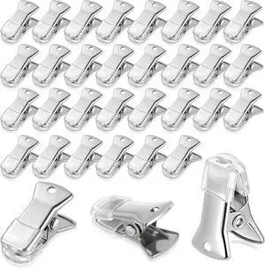 200 Pcs 20 x 8 mm Small Metal Clips Alligator Clips for Crafts Mini DIY Sweater Clip with Non-Slip Rubber Flat Mouth Clip for Sewing Clothing Glasses Accessories (Silver,Smooth) 200 Pcs 20 x 8 mm Small Metal Clips Alligator Clips for Crafts Mini DIY Sweater Clip with Non-Slip Rubber Flat Mouth Clip for Sewing Clothing Glasses Accessories (Silver,Smooth)