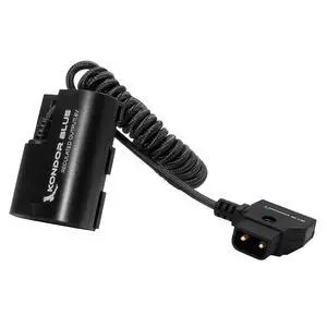 D-Tap Cable Compatible with Canon LPE6 NH Dummy Battery | 16"-36" Coiled Cable with Smart D-Tap Connector Reverse Polarity Protection | Raven Black D-Tap Cable Compatible with Canon LPE6 NH Dummy Battery | 16"-36" Coiled Cable with Smart D-Tap Connector Reverse Polarity Protection | Raven Black