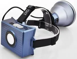 Adult Hunting Headlamp - LED Super Bright Headlight with Rear Battery Pack, Cell Phone Charging Function, Wide Spot Beam for Camping, Power Outages, Emergency, Fishing Adult Hunting Headlamp - LED Super Bright Headlight with Rear Battery Pack, Cell Phone Charging Function, Wide Spot Beam for Camping, Power Outages, Emergency, Fishing